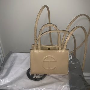 Telfar Small Shopping Bag - Cream